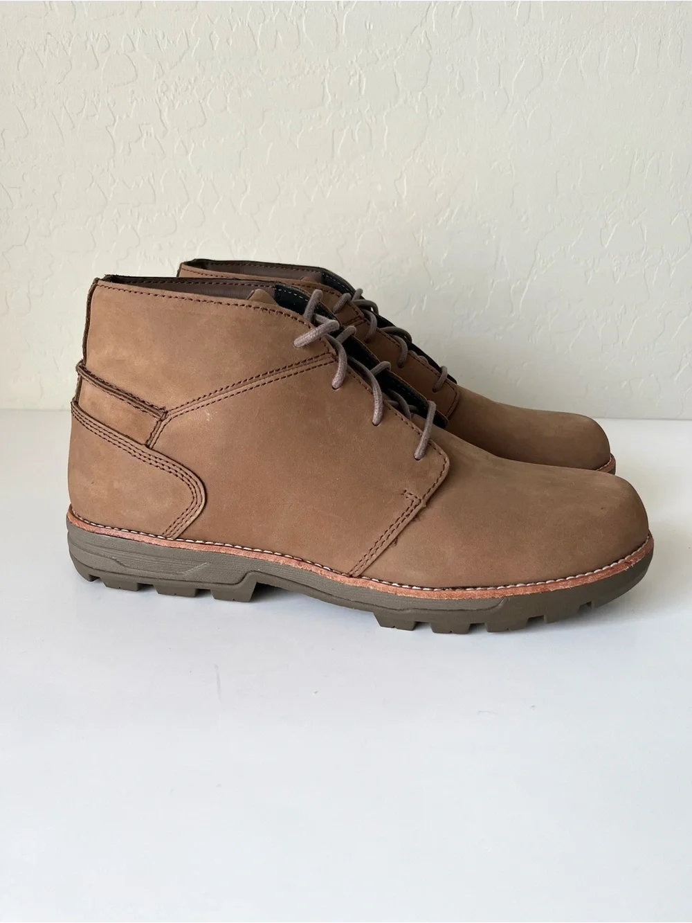 Red Wings Worx boots Zinc Chukka Soft-Toe leather boots NEW 10 slip resistant